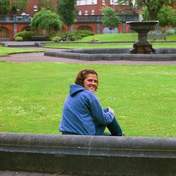 Amy Visiting Us in England 2001