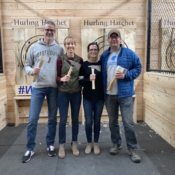 Hurling Hatchets with Zach and Sonya - Oct 2020