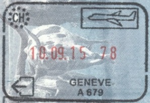 Passport Stamps Switzerland